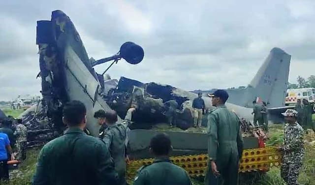 Indian Air Force plane crash