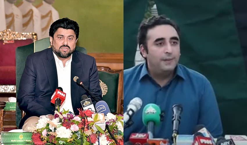 From left to right: Kamran Tessori and Bilawal Bhutto-Zardari – Files From left to right: Kamran Tessori and Bilawal Bhutto-Zardari – Files