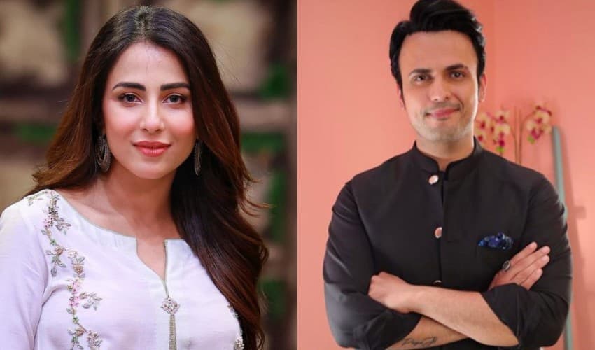 From left to right: Ushna Shah and Usman Mukhtar – Files From left to right: Ushna Shah and Usman Mukhtar – Files