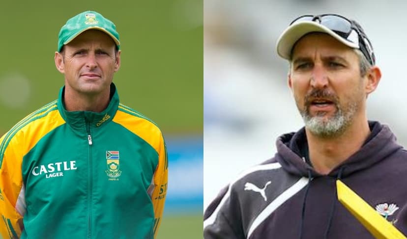 From left to right: Gary Kirsten and Jason Gillespie – Files