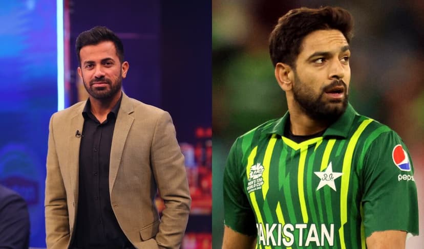 From left to right: Wahab Riaz and Haris Rauf – Files