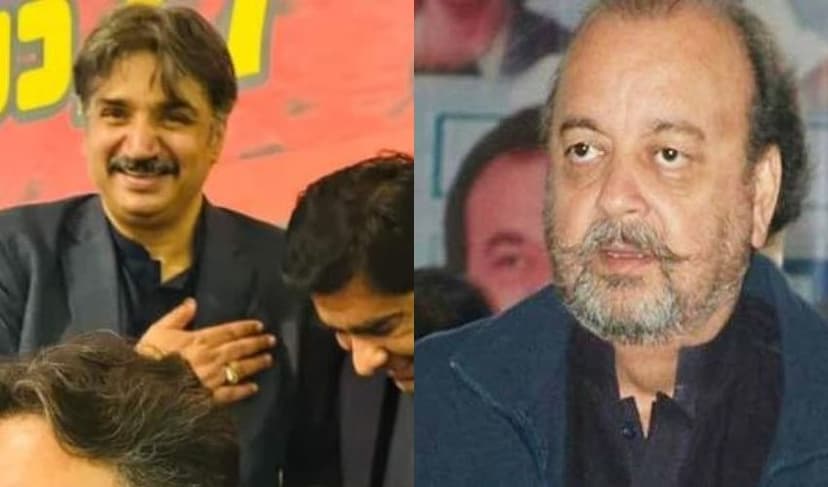 From left to right: Owais Shah and Agha Siraj Durrani – Files