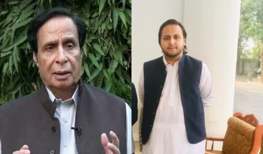 From left to right: PTI-backed SIC candidate Parvez Elahi and PML-Q candidate Musa Elahi – Files From left to right: PTI-backed SIC candidate Parvez Elahi and PML-Q candidate Musa Elahi – Files