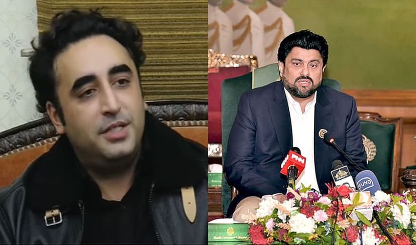 From left to right: Bilawal Bhutto-Zardari and Kamran Tessori – Files