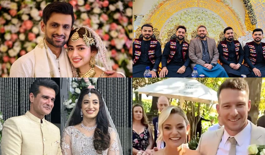 Famous cricketers tied knot in 2024 (Courtesy: Online) Famous cricketers tied knot in 2024 (Courtesy: Online)