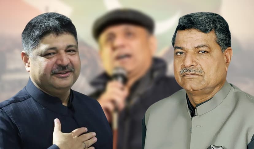 IPP leader Shoaib Siddiqui and Rana Nazir