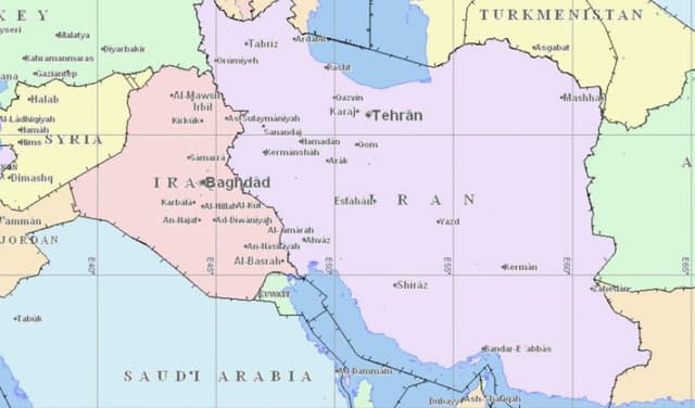 Iran air space