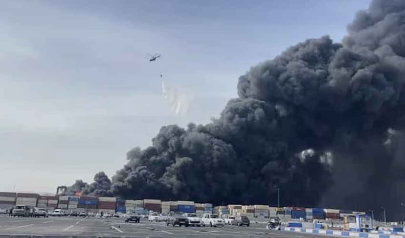 Iran Bandar Abbas port blast