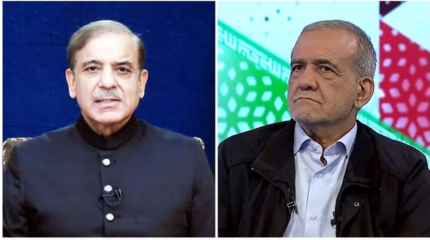 PM Shehbaz Sharif, Iranian president discuss regional peace in phone call (Courtesy: File)