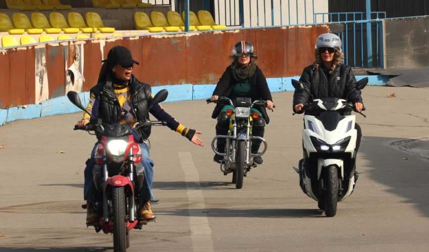 Iran permits women to ride motorcycles, obtain licences (Courtesy: File)