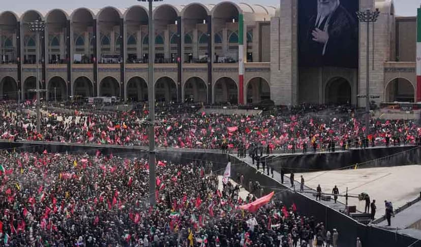 Ayatollah Ali Khamenei funeral begins