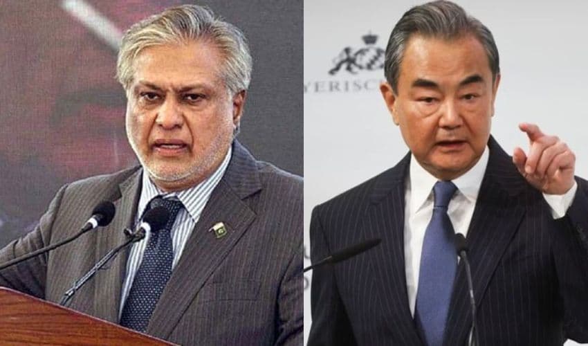 Ishaq Dar and Chinese FM Ishaq Dar and Chinese FM