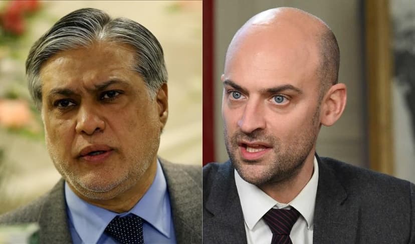 Ishaq Dar and France FM