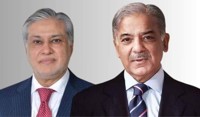 Ishaq Dar and Shehbaz Sharif