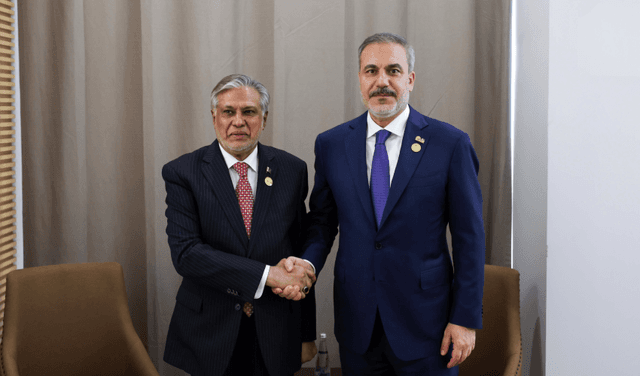 Ishaq Dar Hakan Fidan