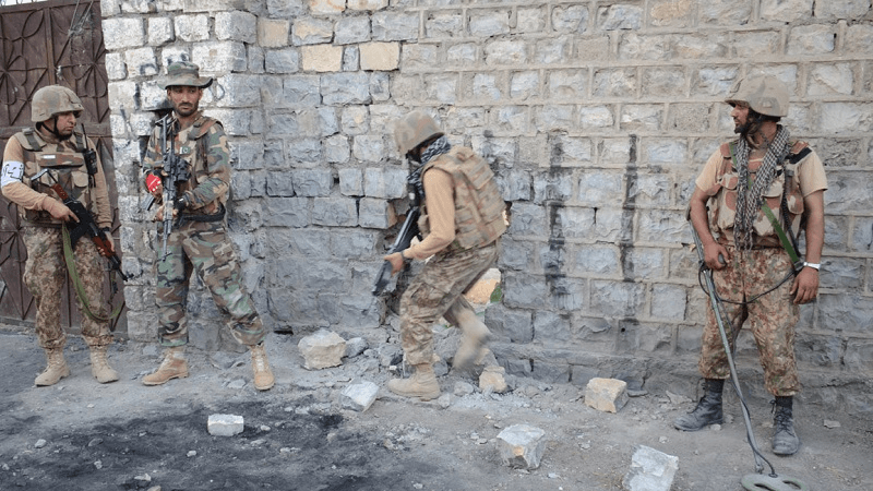 Security forces kill four terrorists in KP operations (Courtesy: File) Security forces kill four terrorists in KP operations (Courtesy: File)