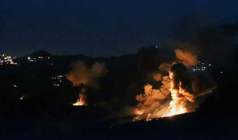 israel attacks Lebanon