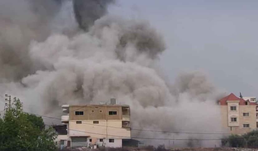 Israel targets South Lebanon