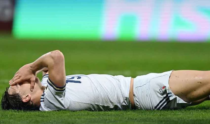 Italy crash out of World Cup again