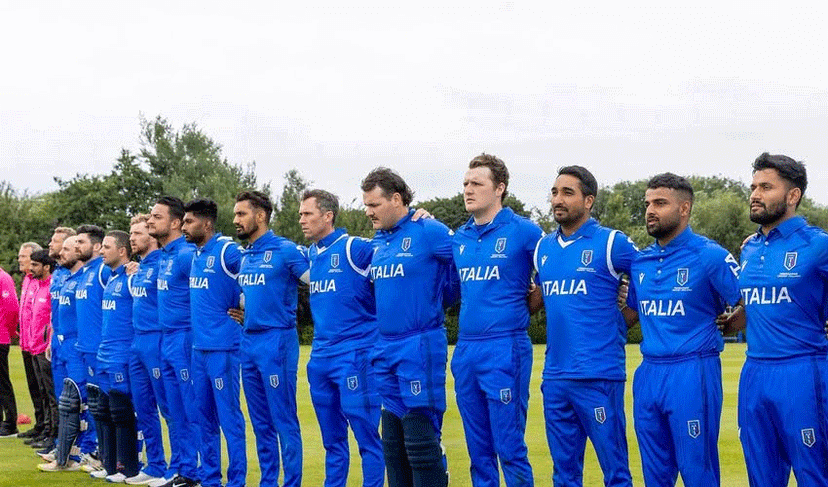 Italy on cusp of first T20 World Cup appearance (Courtesy: Online)