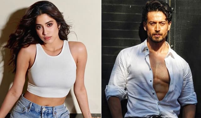 Janhvi Kapoor and Tiger Shroff