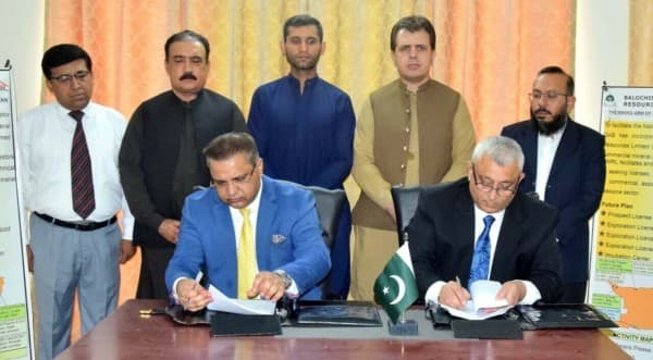 Joint venture agreement for fluorite mining in Balochistan signed