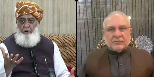 (From left to right)Fazlur Rehman and Muhammad Ali Durrani. - File