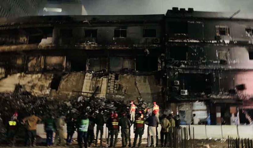 Karachi Gul Plaza fire