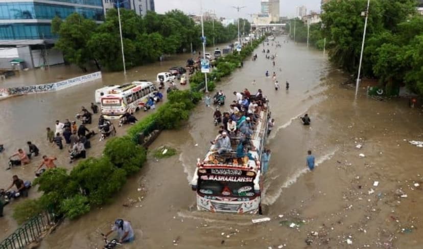 Monsoon rains