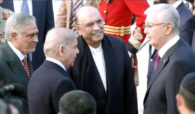 Kazakhstan president arrives in Pakistan on two-day official visit (Courtesy: Radio Pakistan)
