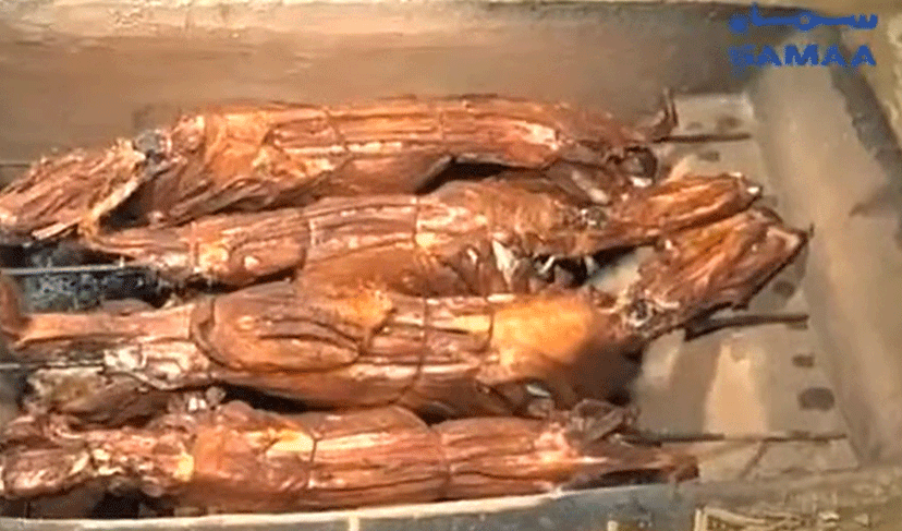 Quetta residents enjoy Khaddi Kebab ahead of Eid-ul-Adha (Courtesy: Online)