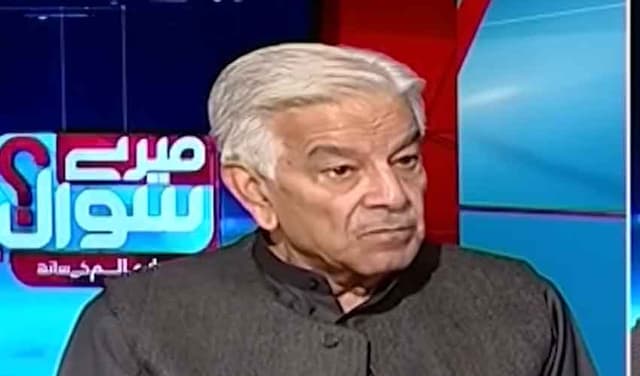 Khawaja Asif in Mere Sawal