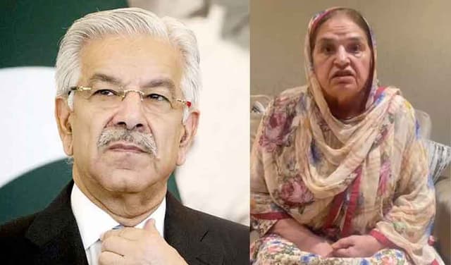 Khawaja Asif Rehana Dar NA 71