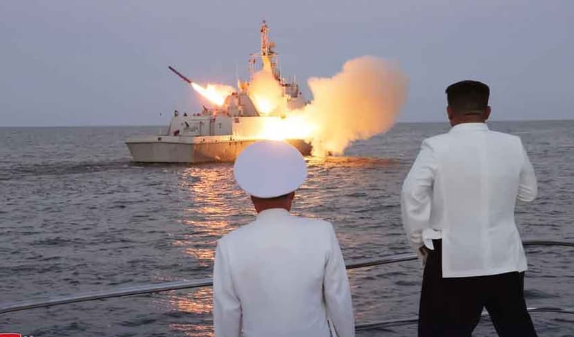 Kim Jong Un missile oversea