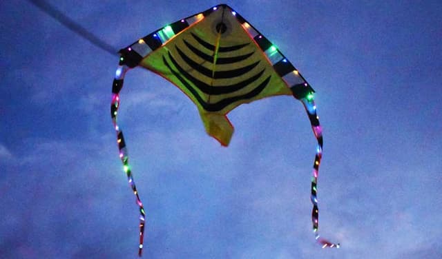 Illuminated kites to fly on Basant in Lahore (Courtesy: File)