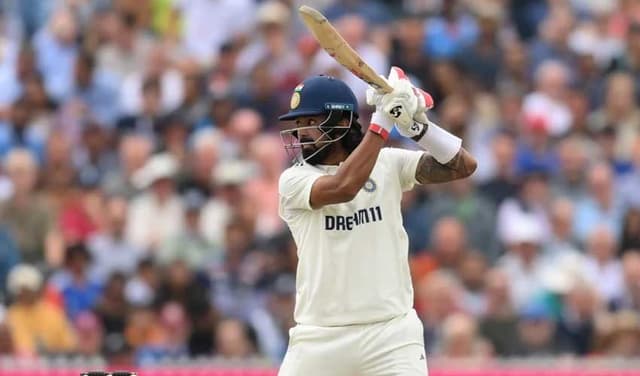 Rahul looks elegant on day one of Manchester Test, July 23, Wednesday at Old Trafford (Courtesy: Online)