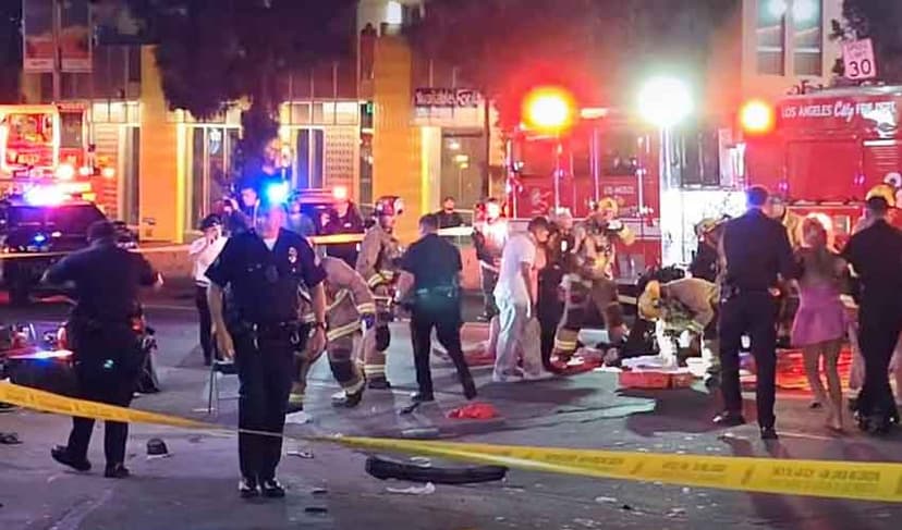 LA crowd accident