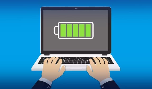 Laptop while it’s charging