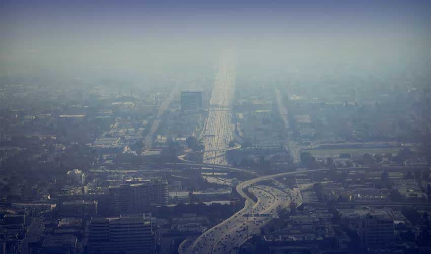Los Angeles wildfires trigger air quality Los Angeles wildfires trigger air quality