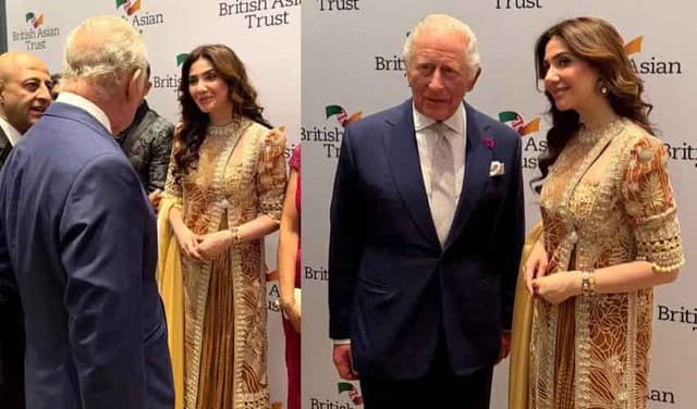 Mahira Khan meets King Charles