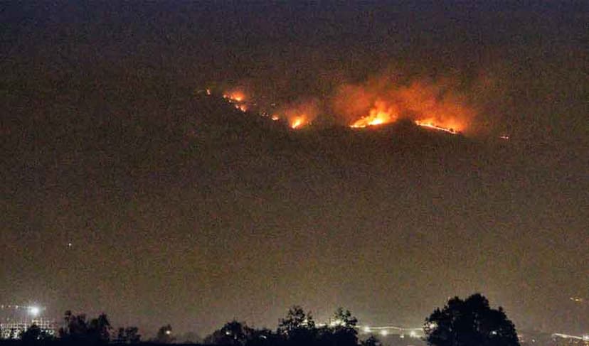 margalla hills fire