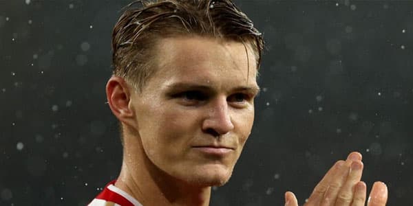 Martin Odegaard. AFP