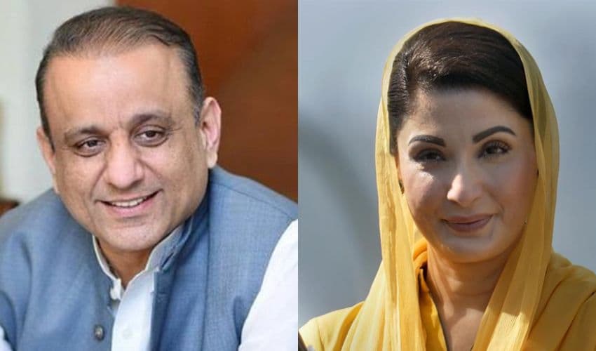 Abdul Aleem Khan and Maryam Nawaz Abdul Aleem Khan and Maryam Nawaz