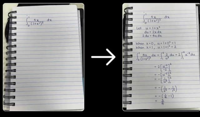 Google’s Nano Banana Pro recreates handwritten maths problem and solution (Courtesy: Online)