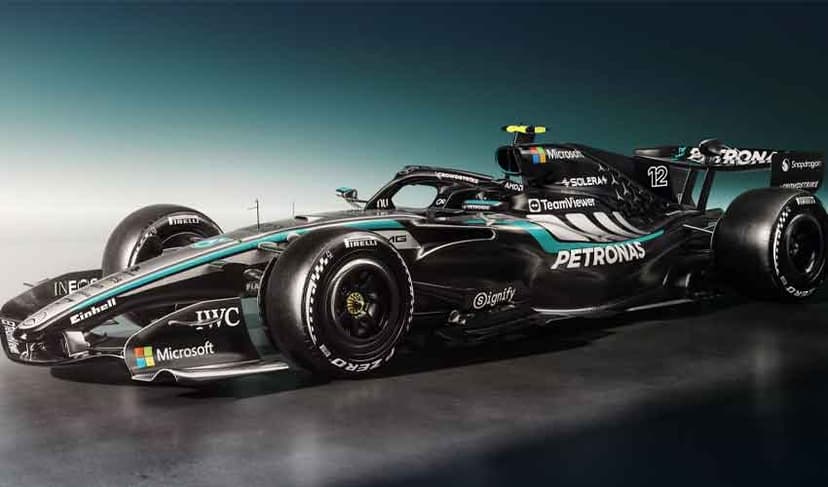 Mercedes 2026 F1 car