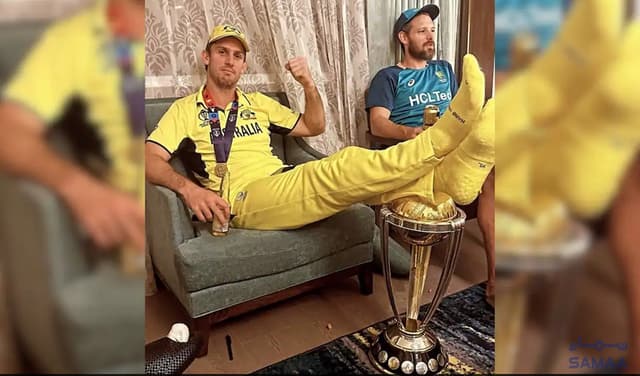 Mitchell Marsh trophy