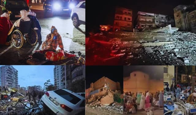 Morocco Earthquake Videos
