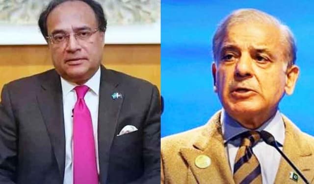 Muhammad Aurangzeb and PM Shehbaz Sharif