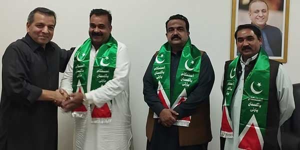 Murad Raas welcomes Salman Khalid and confidants @istehkamPK