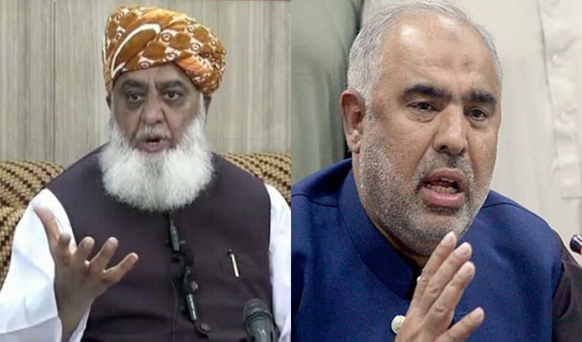 From left to right: Fazlur Rehman and Asad Qaiser – Files